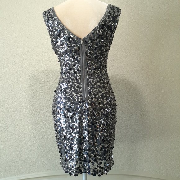 Guess Sequin Sheath Dress - Picture 5 of 12